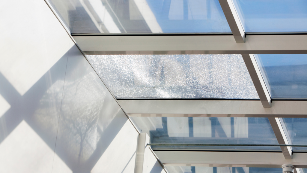 Rozbita szyba laminowana